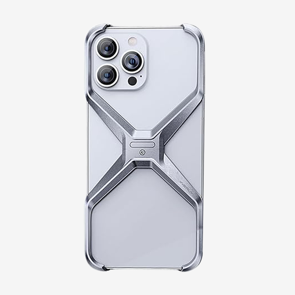 Protective Armored Aluminum Silver iPhone Case – Bingo - Image 5