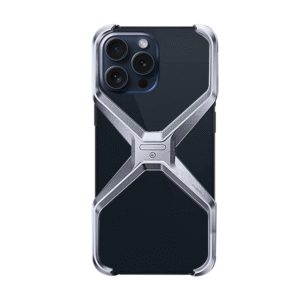 Case and Cover iPhone 16 Silver Back View Bingo Aqvica in India