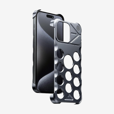 Ultra Titanium Fragrance Silver iPhone Case – Thanos - Image 3