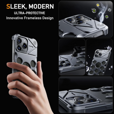 Ultra Titanium Fragrance Silver iPhone Case – Thanos - Image 4