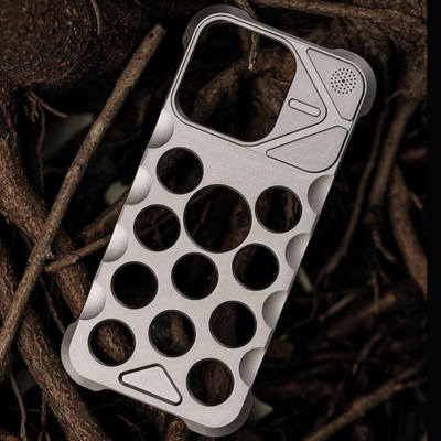Ultra Titanium Fragrance Silver iPhone Case – Thanos - Image 6