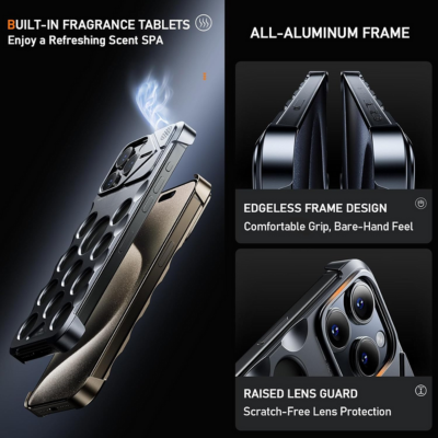 Ultra Titanium Fragrance Silver iPhone Case – Thanos - Image 8