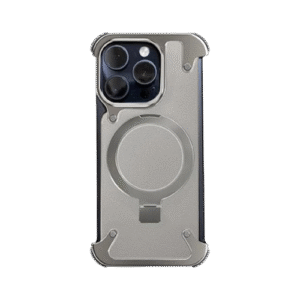 Case and Cover iPhone 15 Pro Max Grey Back View Messi Aqvica in India