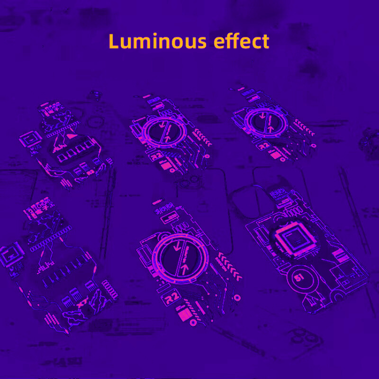 Glow in the Dark MagSafe iPhone Case – Ocean (Fluorescent Luminous Protective Cover) - Image 6