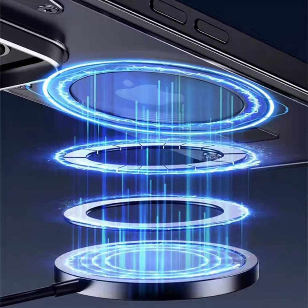 Leather MagSafe Stand iPhone Case – Black Milan (Premium Bezel-Less Protective Cover) - Image 5