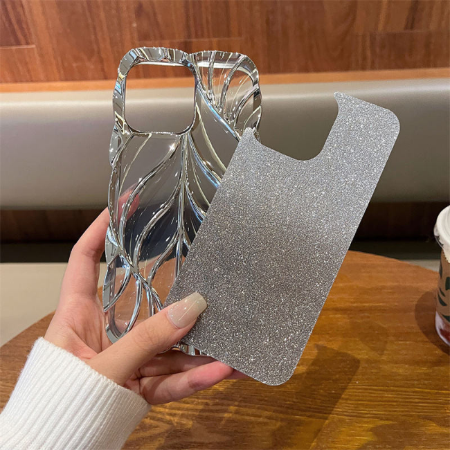 Stylish Pink Glitter iPhone Case with Electroplated Shine – Slim Shockproof Cover (Lucy) - Image 11