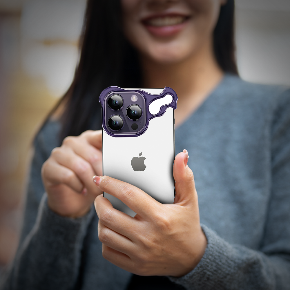 Arc Titanium Black Bumper iPhone Case – Alien - Image 13