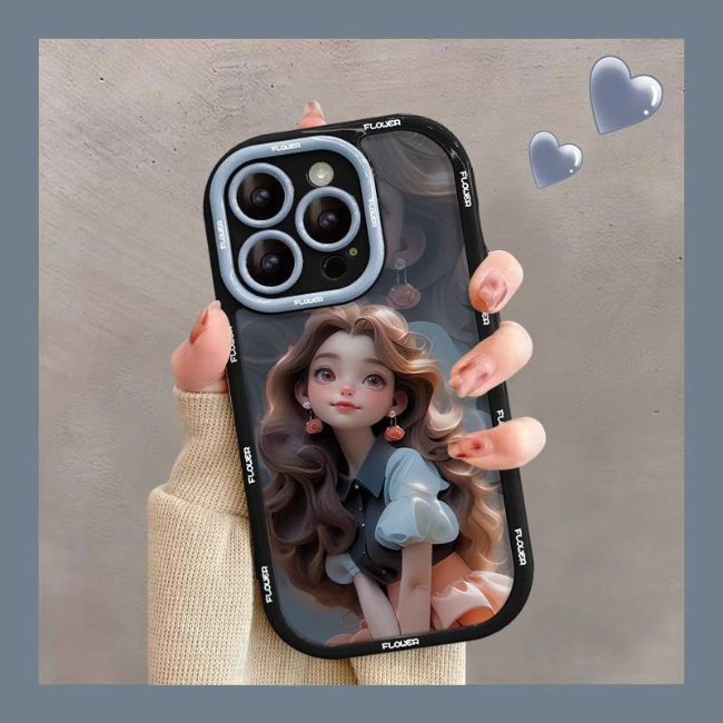 Premium Princess Cartoon iPhone Case – Emma | Cute Shockproof Protective Cover - Image 10