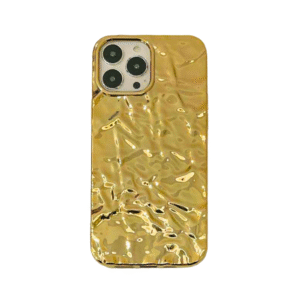 Premium Golden Shine Design Gold iPhone Case – Goldie