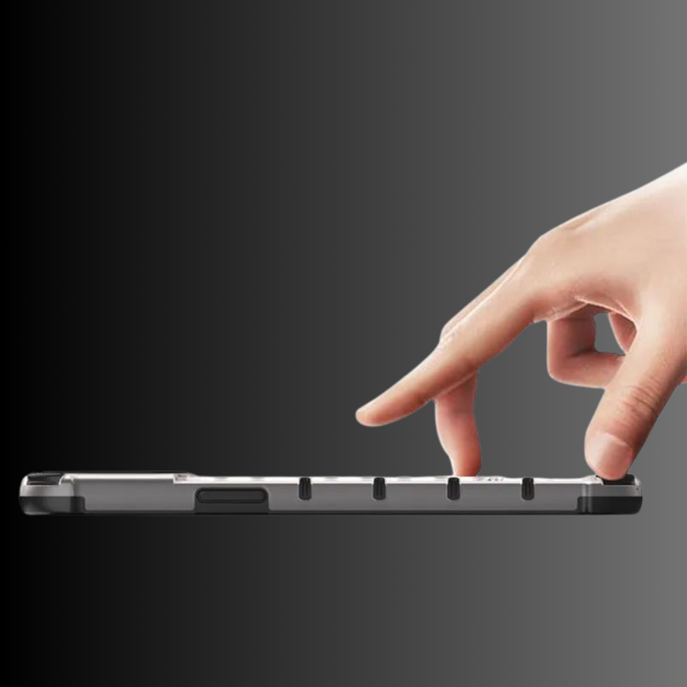 Translucent Honeycomb Shockproof iPhone Case – Slim Armor Clear Protective Cover – Honeycom - Image 7