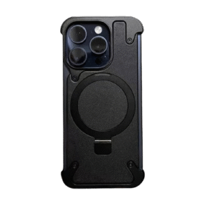 Case and Cover iPhone 15 Pro Max Black Back View Milan Aqvica in India