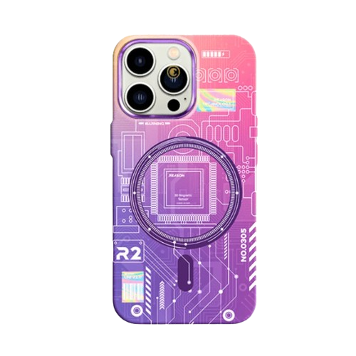 Case and Cover iPhone 16 Purple Back View Ocean Aqvica in India