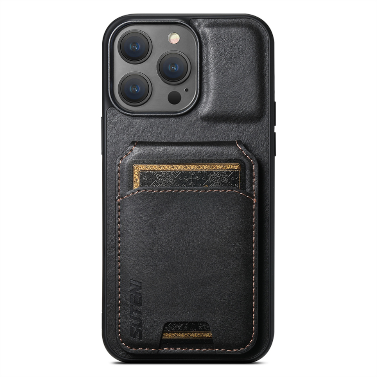 Premium Leather Wallet Cardholder Brown iPhone Case – Rush - Image 12