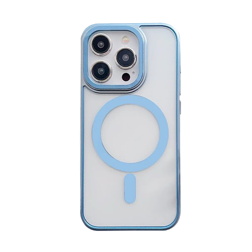 Case and Cover iPhone 15 Blue Back View Rio Aqvica in India