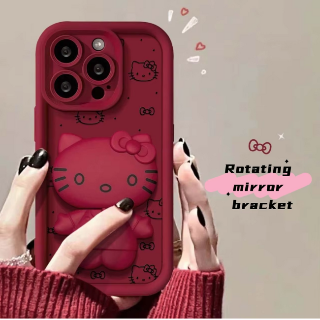 Luxury Rose iPhone Case – Vibrant Rich Color Shockproof Cute Cover (Rose) - Image 3