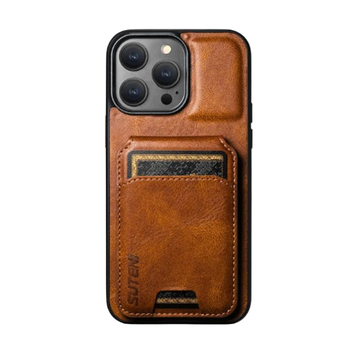 Premium Leather Wallet iPhone Case with MagSafe & Stand – Card Holder Cover (Rush) - Image 2