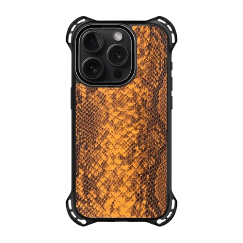 Case and Cover iPhone 15 Snake-Skin Back View Tiger Aqvica in India