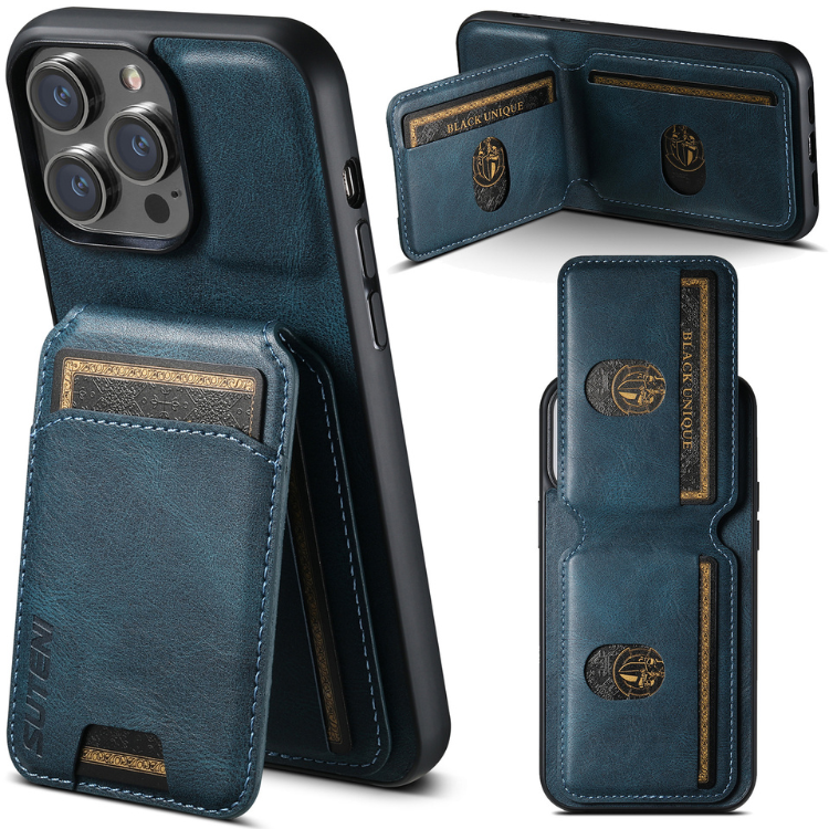 Premium Leather Wallet Cardholder Brown iPhone Case – Rush - Image 7
